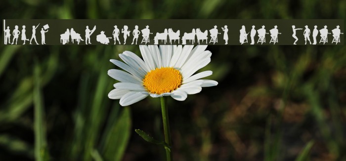 Human Silhouettes Free Three Example 1