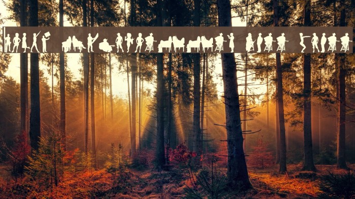 Human Silhouettes Free Three Example 3