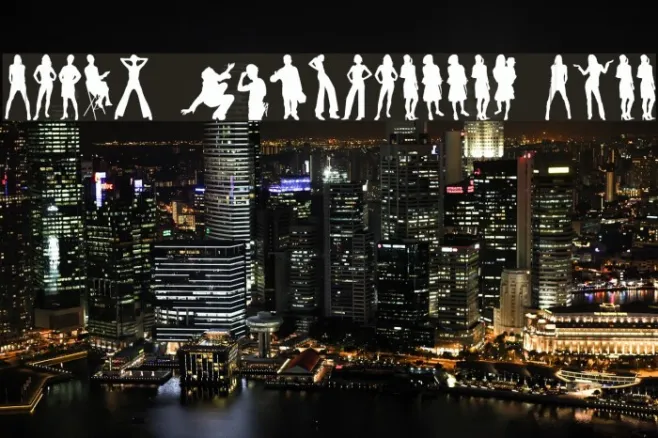 Human Silhouettes Free Example 1