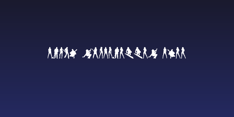 Human Silhouettes Free Social Header