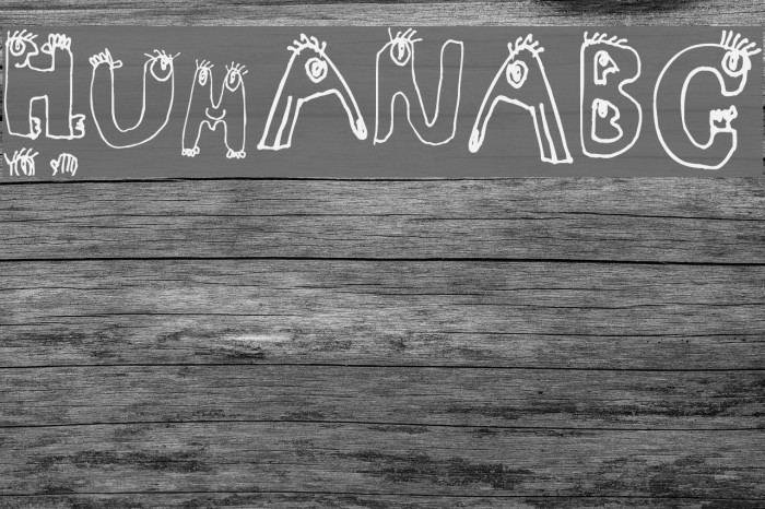 HumanABC Font examples