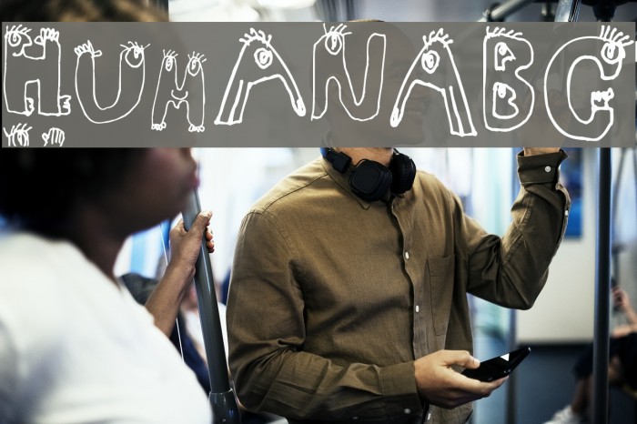 HumanABC Font examples