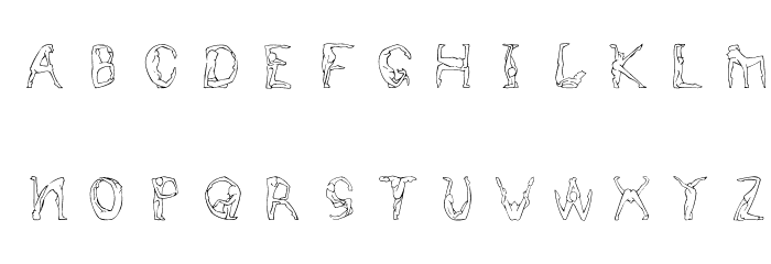 HumanCapital Font LOWERCASE
