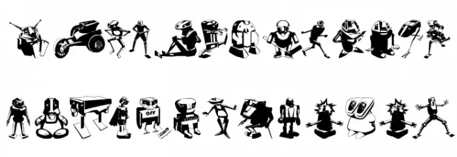 HumanFollowUps フォント 小文字