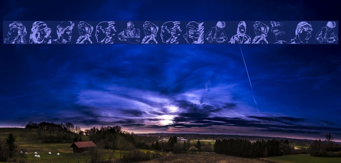 HumanLandscapes Font examples