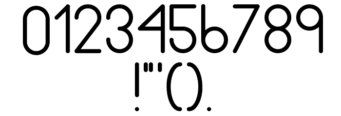HumanP.J-Average Font OTHER CHARS