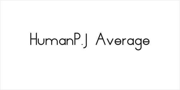 HumanP.J-Average Logo