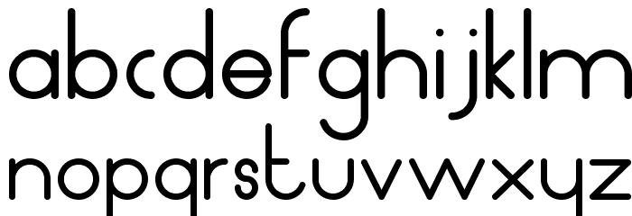 HumanP.J-Average Font LOWERCASE