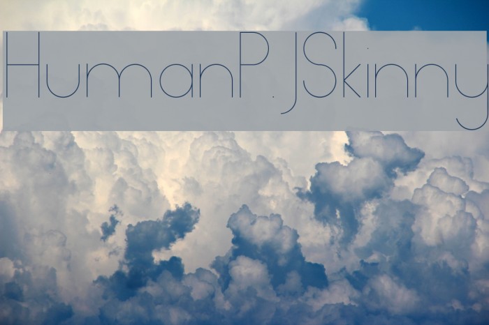 HumanP.J-Skinny Example 2