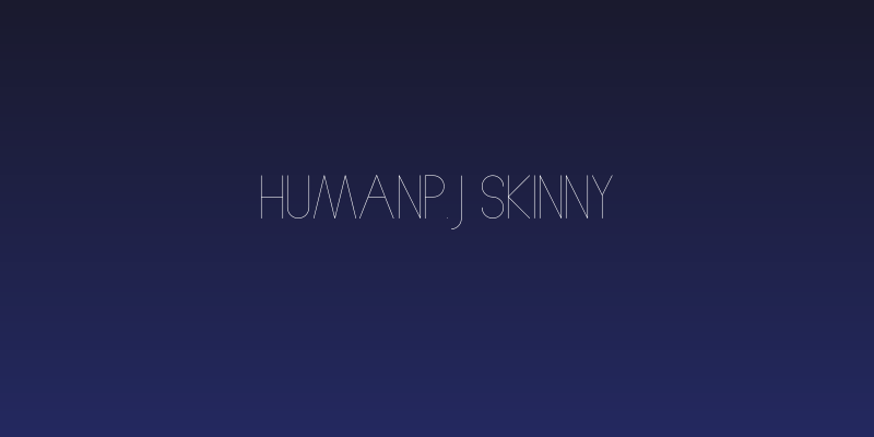 HumanP.J-Skinny Social Header