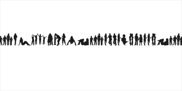 HumanSilhouettesFreeFour Logo