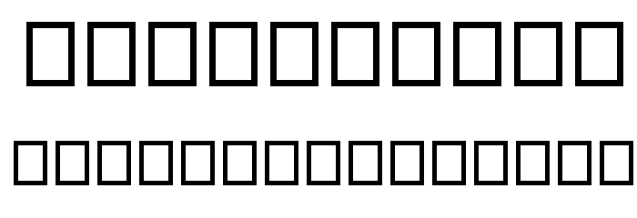 Humana Font OTHER CHARS