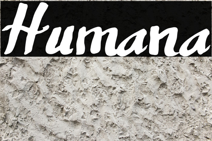Humana Font examples