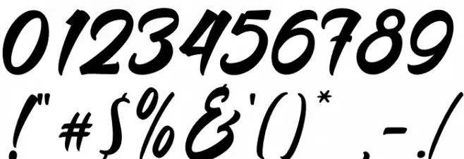 Humanely Font OTHER CHARS