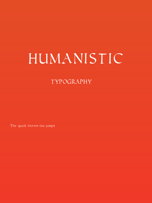 Humanistic Poster