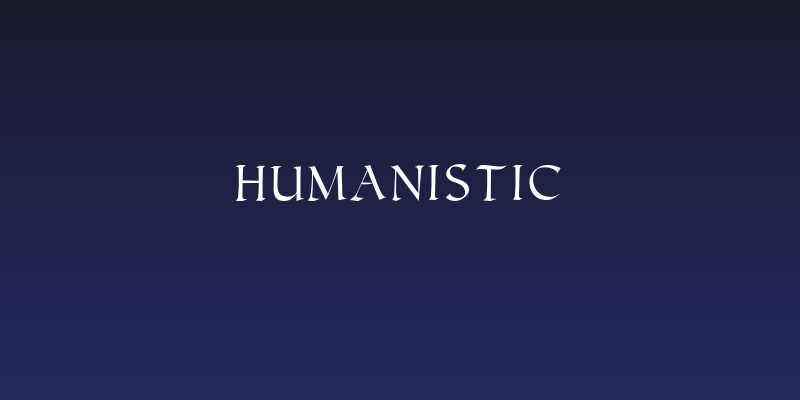 Humanistic Social Header