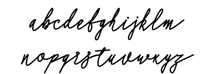 Humanity Font LOWERCASE