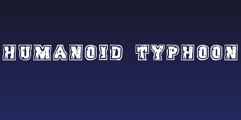 Humanoid Typhoon Social Header