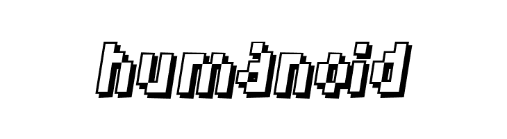 Humanoid  免费字体下载