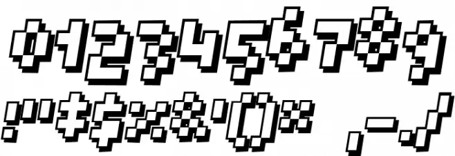 Humanoid Font OTHER CHARS