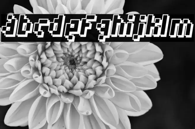 Humanoid Font examples