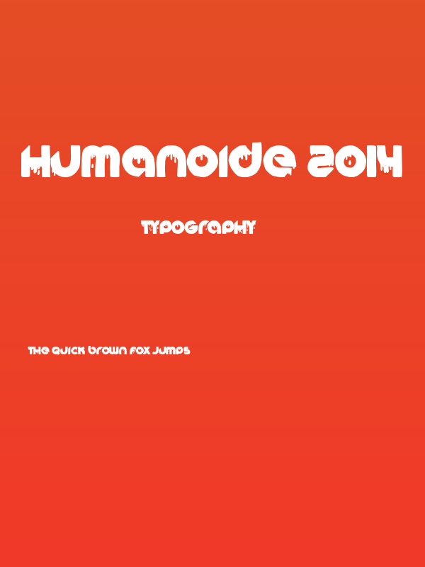 Humanoide 2014 Poster