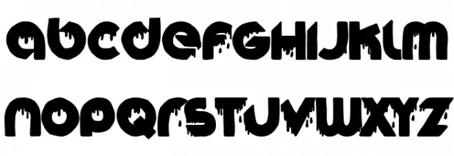 Humanoide 2014 フォント 小文字