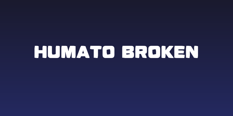 Humato Broken Social Header