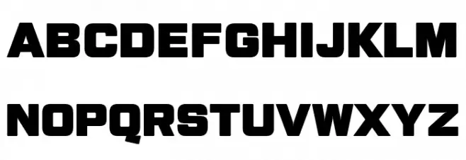 Humato Heavy Шрифта ВЕРХНИЙ