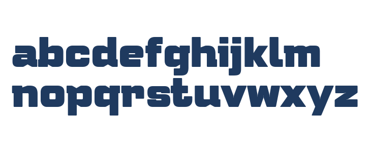 Humato Heavy Lowercase