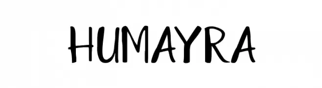 Humayra  Frei Schriftart Herunterladen