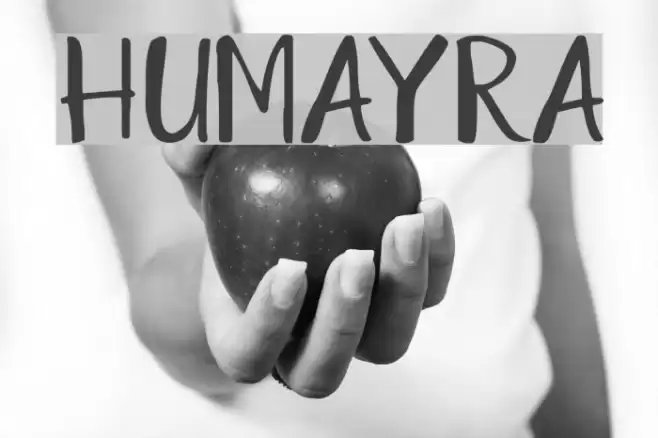 Humayra Font examples