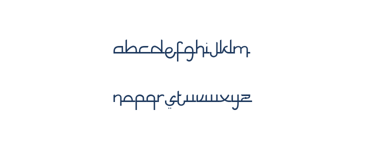 Humayrah Regular Lowercase