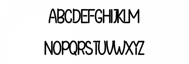 Humble Brother - Personal Use Schriftart Groß