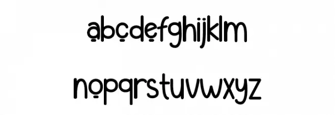 Humble Brother - Personal Use 字体 小写