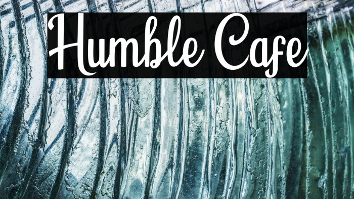 Humble Cafe Example 1