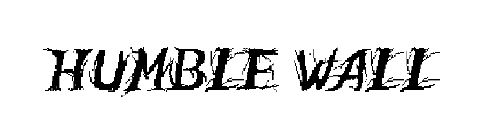 Humble Wall  Descarca Fonturi Gratis