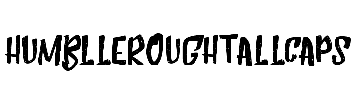 HumblleRoughtAllCaps  font caratteri gratis