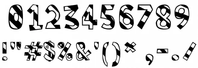 Humbug Font OTHER CHARS