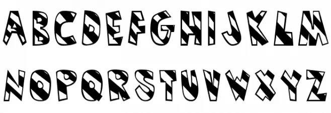 Humbug Font Litere mari