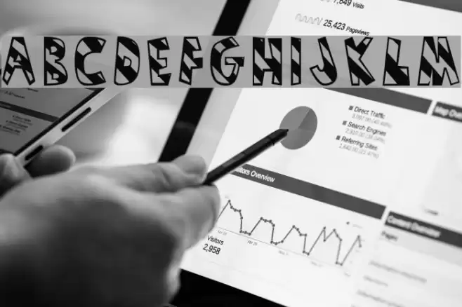 Humbug Font examples