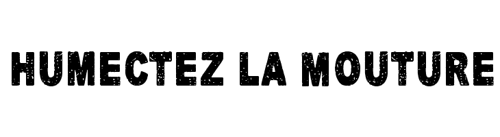 Humectez La Mouture Font