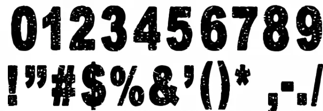 Humectez La Mouture Font OTHER CHARS