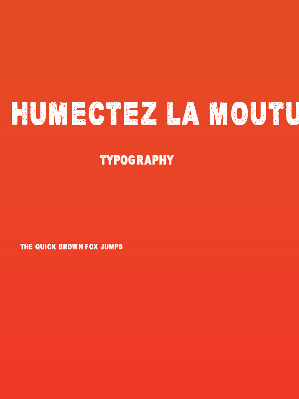 Humectez La Mouture Poster