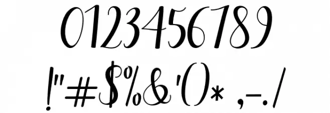 Humilderegular Font OTHER CHARS