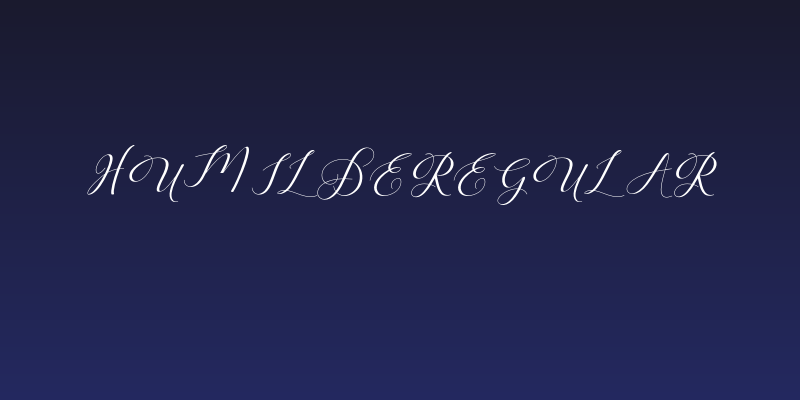 Humilderegular Social Header