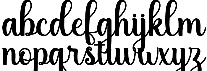 Humility Font LOWERCASE