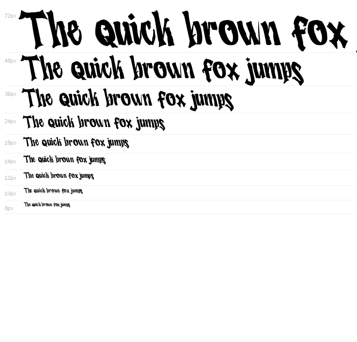 Humingson Rough Tilted Waterfall