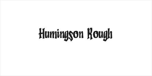 Humingson Rough Logo