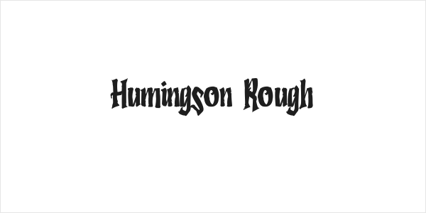 Humingson Rough Logo